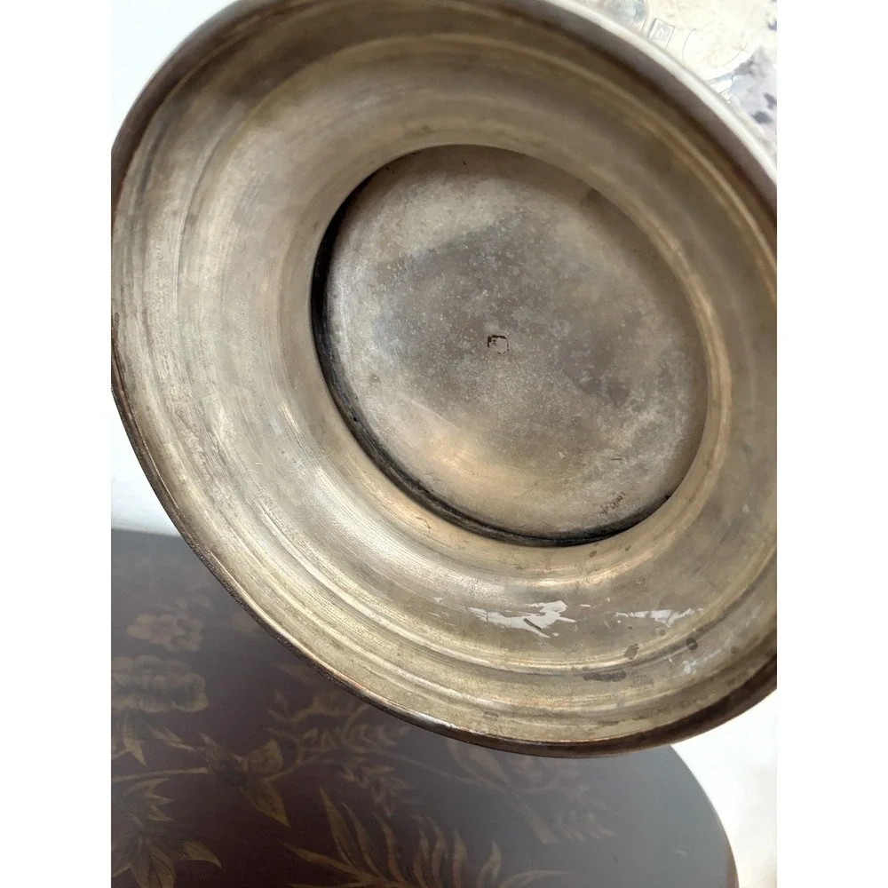 Vintage Extra Large Silver Plate Champagne Cooler Chiller Wine Ice Bucket